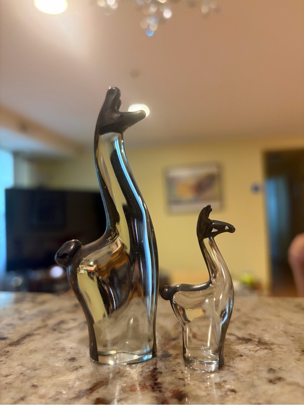 Lamas glass art work